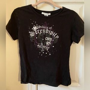 Black sisters of serendipity baby tee!